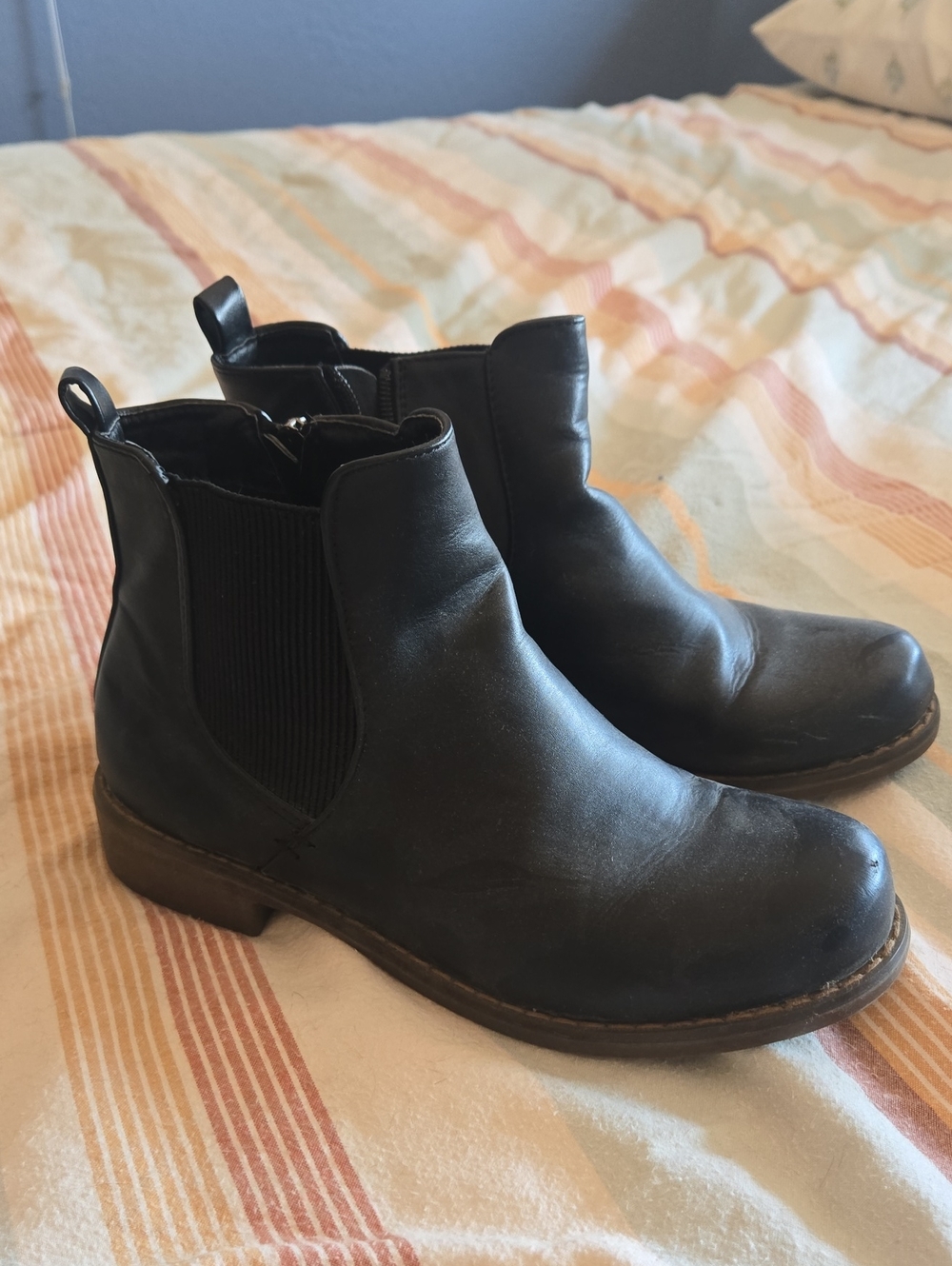 Unlady Black Ankle Boots